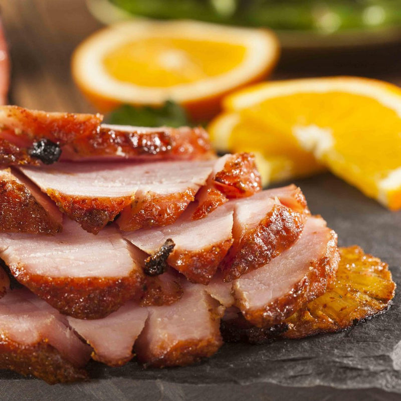 Citrus Liqueur Glazed Christmas Ham
