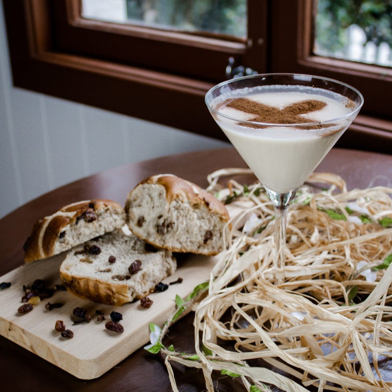 Hot Cross Bun Martini