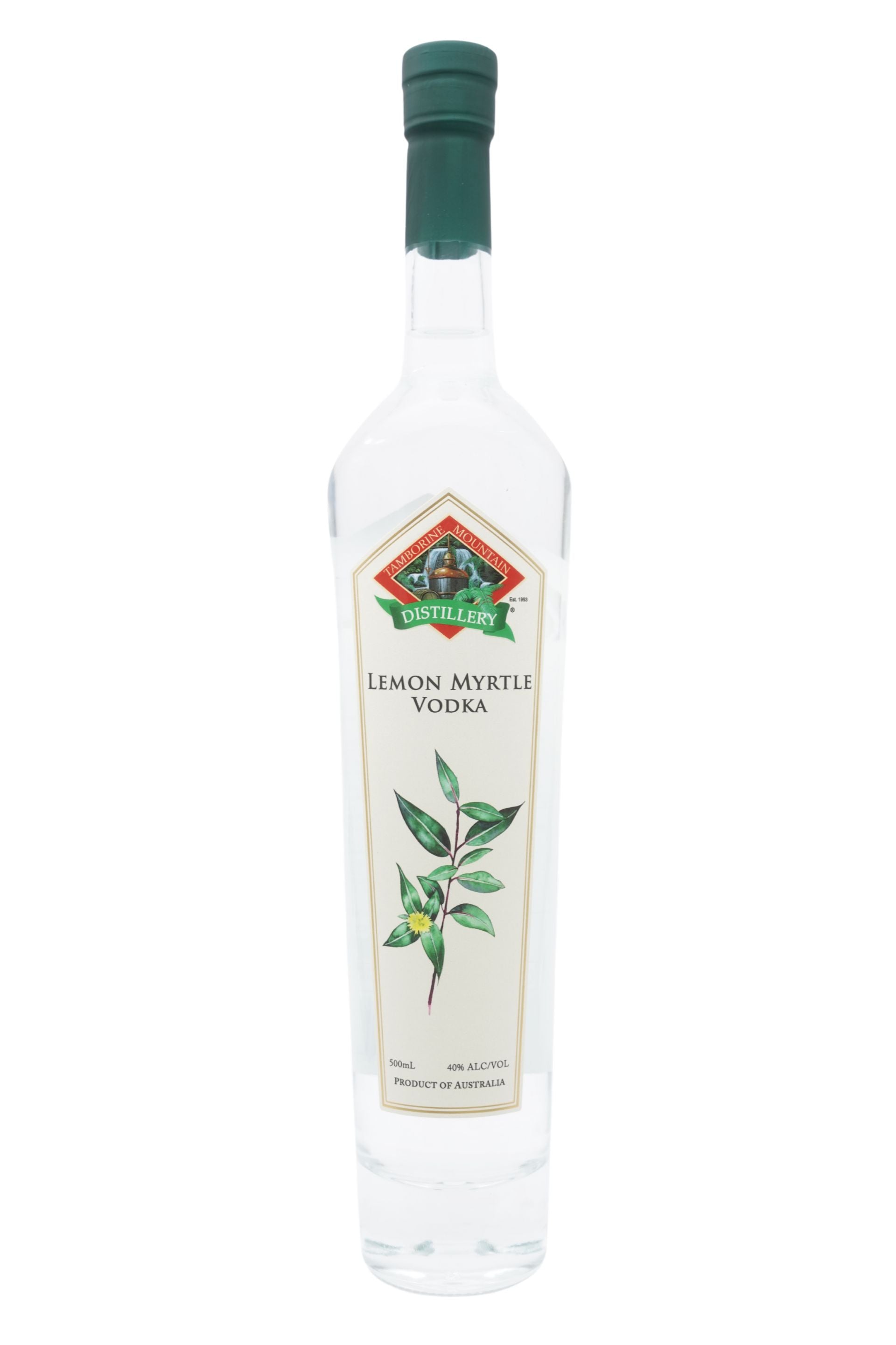 Lemon Myrtle Vodka Tamborine Mountain Distillery