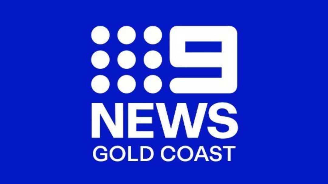 9 News Gold Coast logo on a blue background