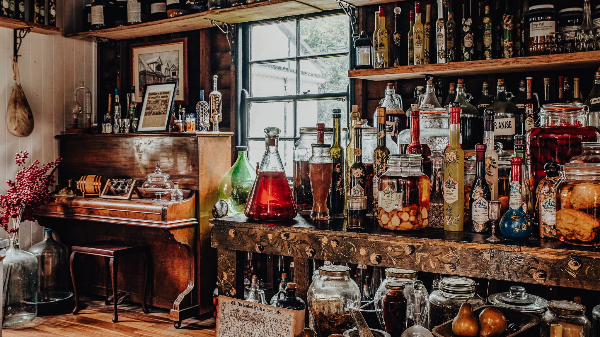 Tamborine Mountain distillery museum landscape view