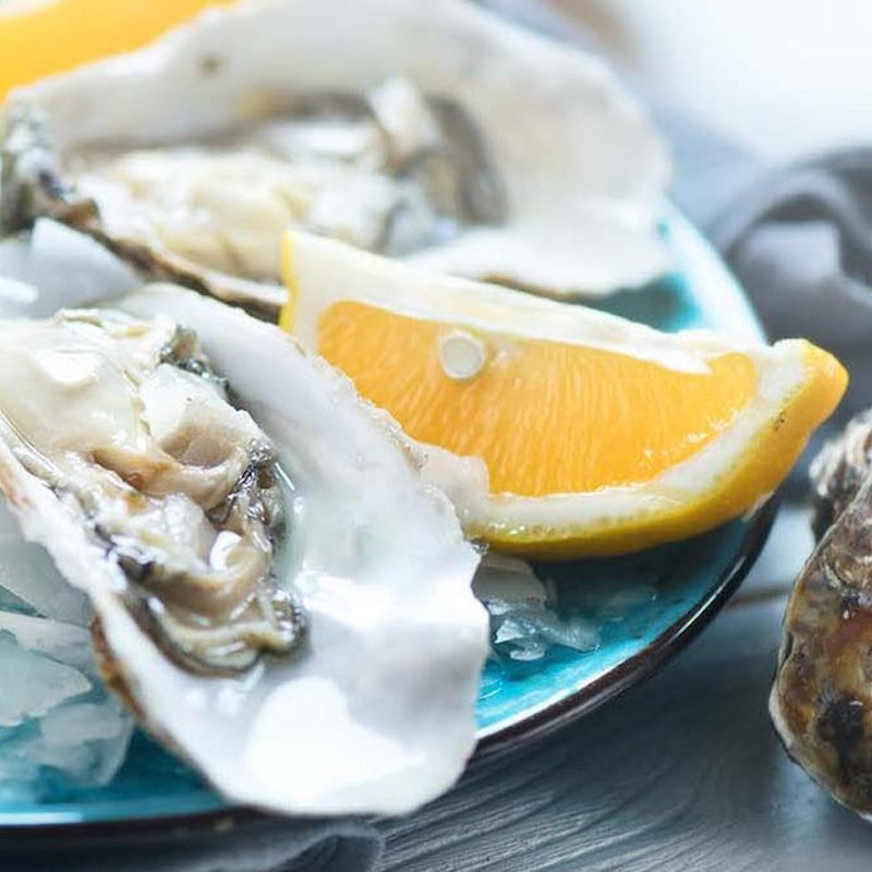 Oysters with Limoncello Granita