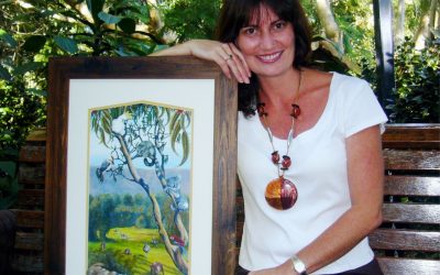 Meet Anne Rutter: The Artist Behind Tamborine Mountain Distillery’s Labels