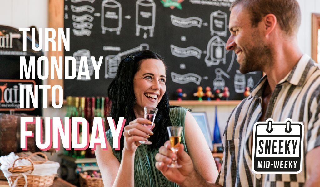 Sneeky Mid-Weeky at Tamborine Mountain Distillery – 2-for-1 Tastings!