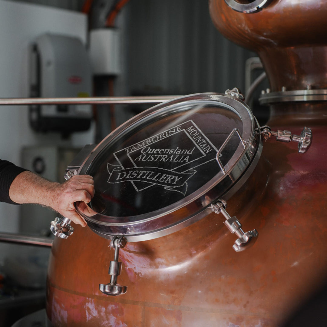 Working distillery and spirit production on Tamborine Mountain