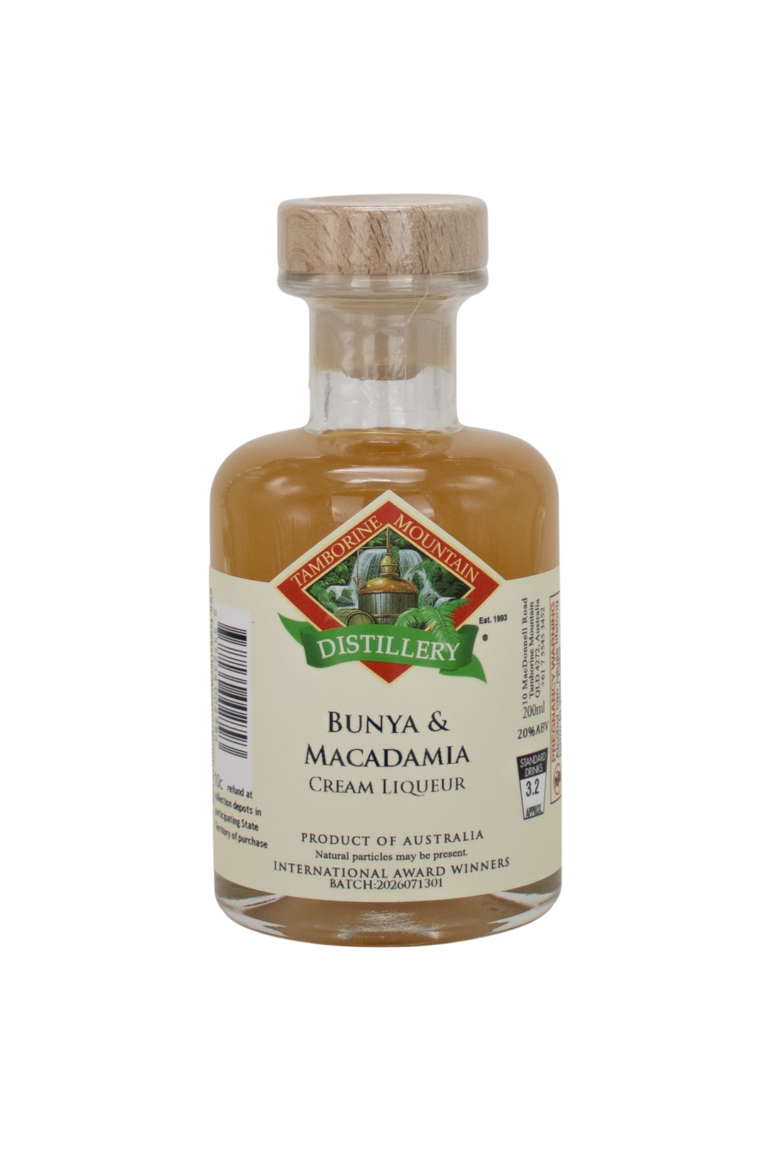 Bunya & Macadamia Cream Liqueur