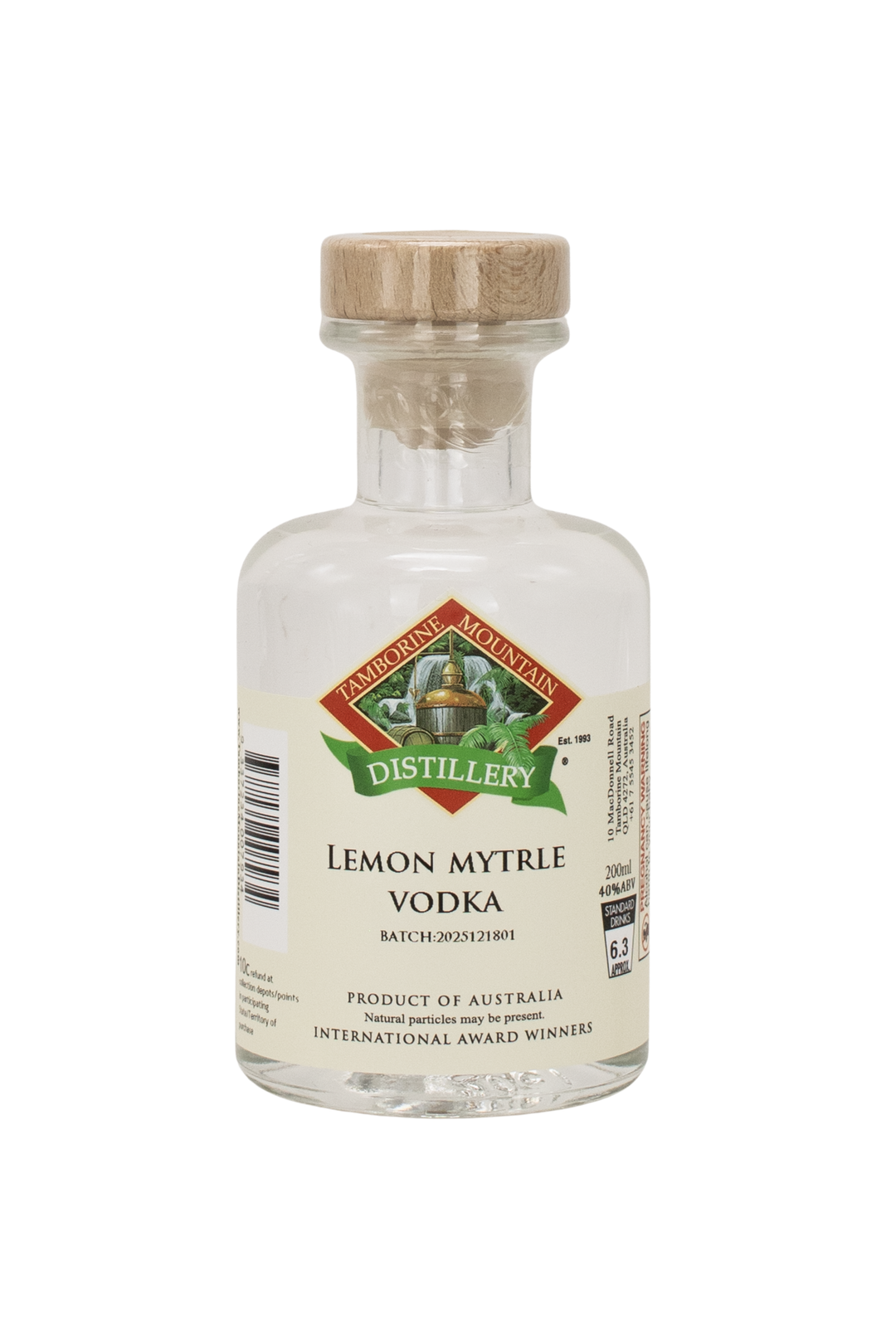 Lemon Myrtle Vodka